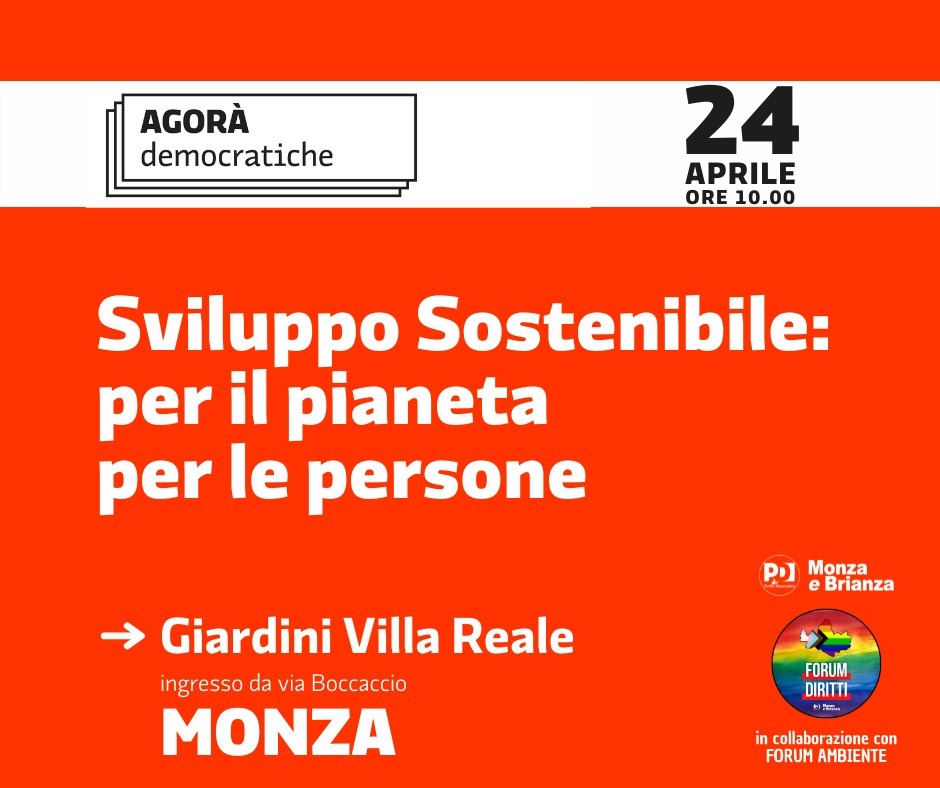 Sviluppo Sostenibile: per il pianeta per le persone