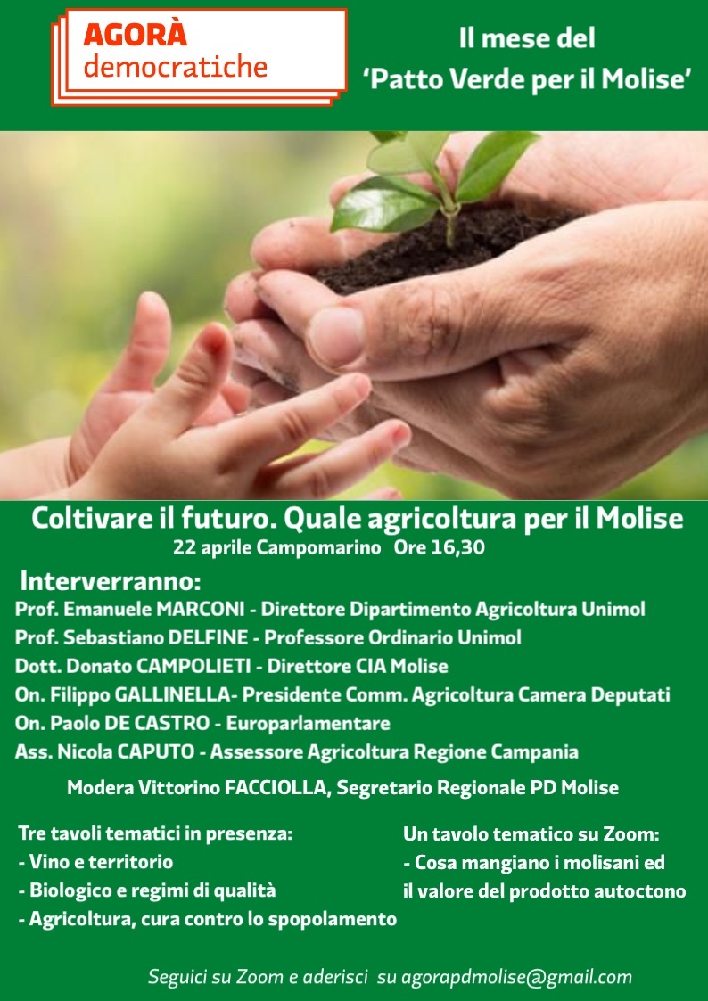 Coltivare il futuro. Quale agricoltura per il Molise.