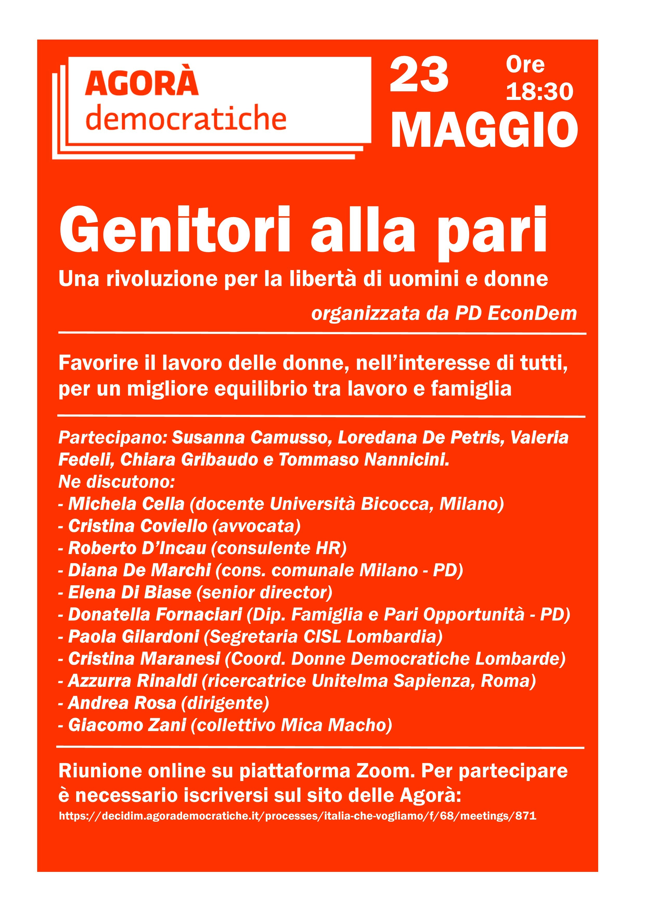 Genitori alla pari