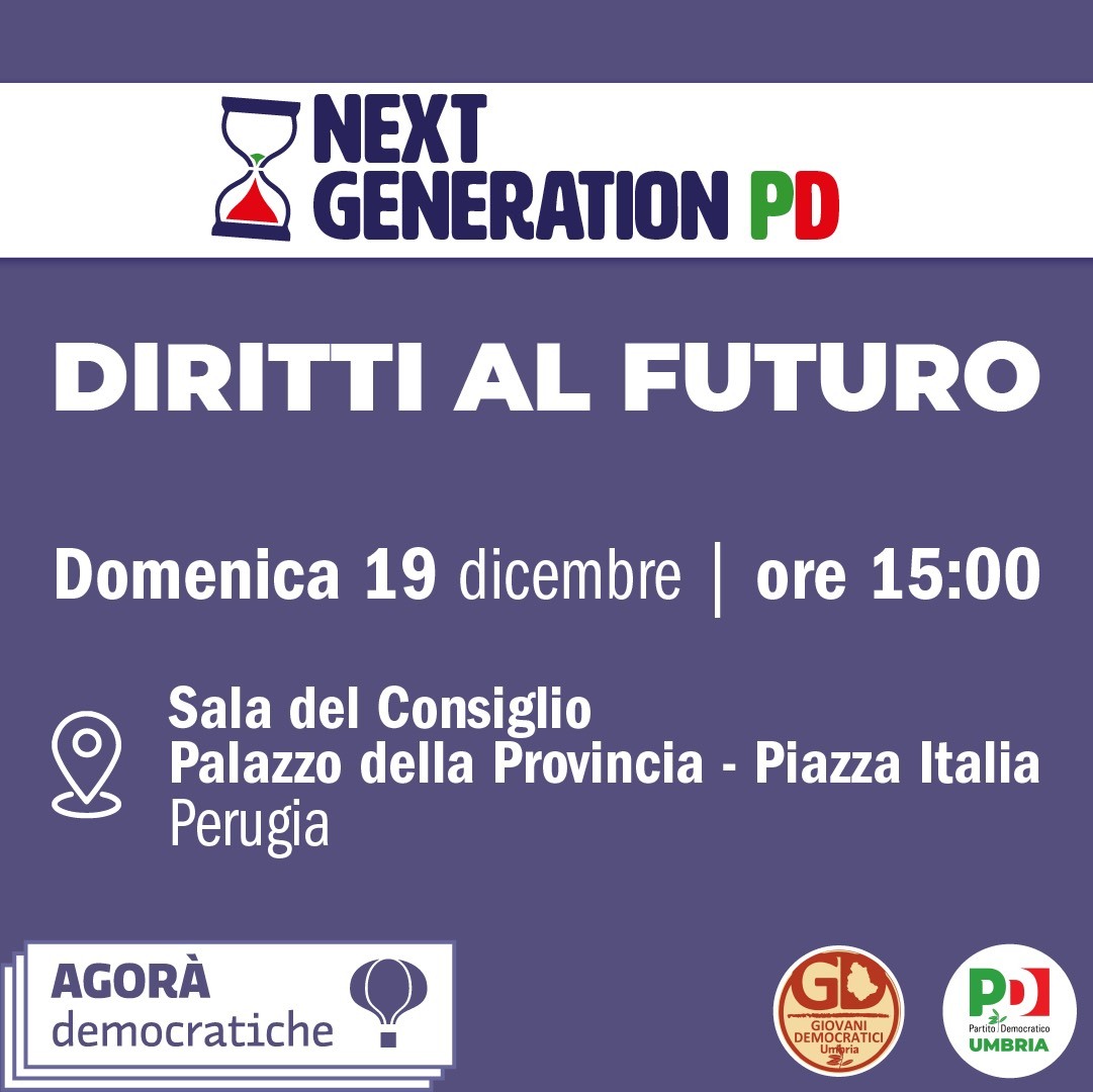 Diritti al Futuro - Next Generation Pd