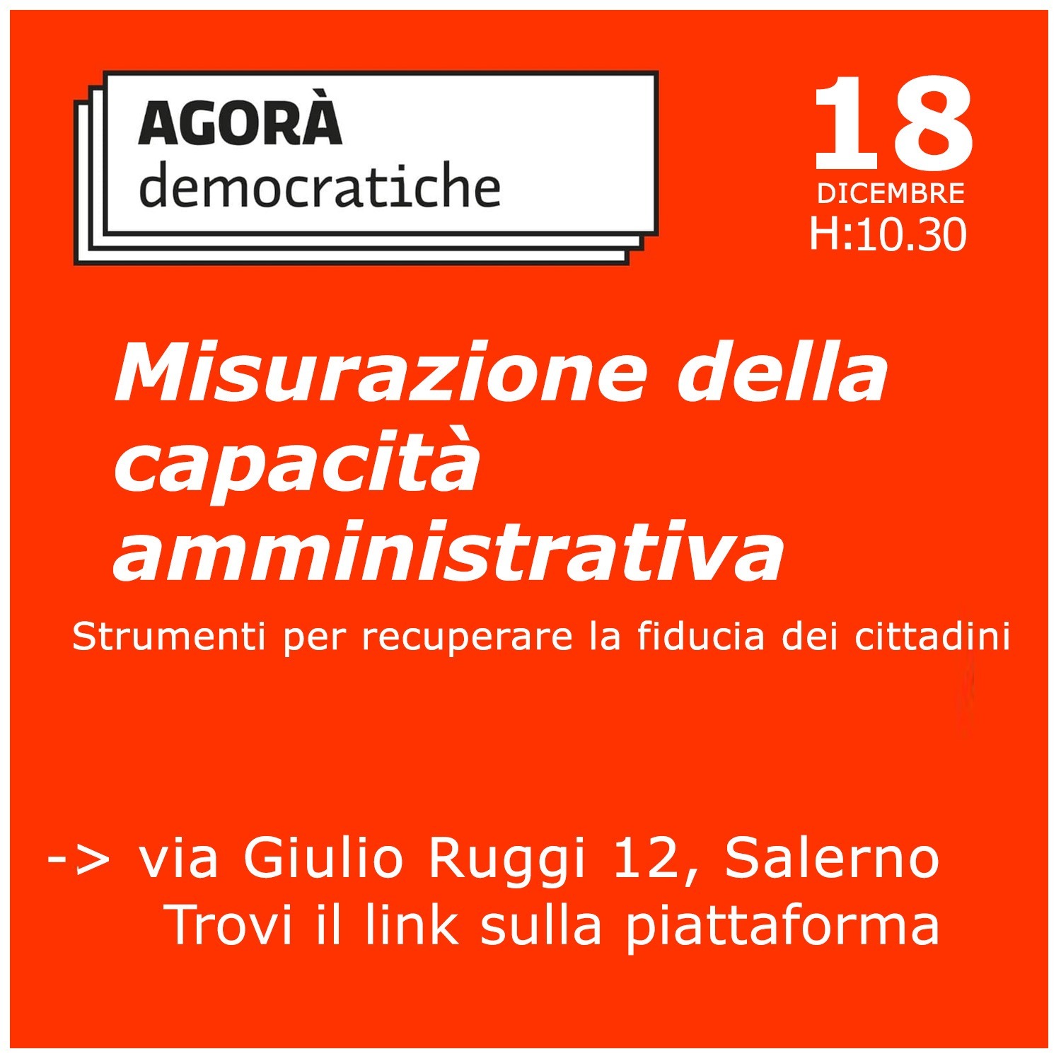 Rafforzare la capacità amministrativa per migliorare servizi e spesa pubblica