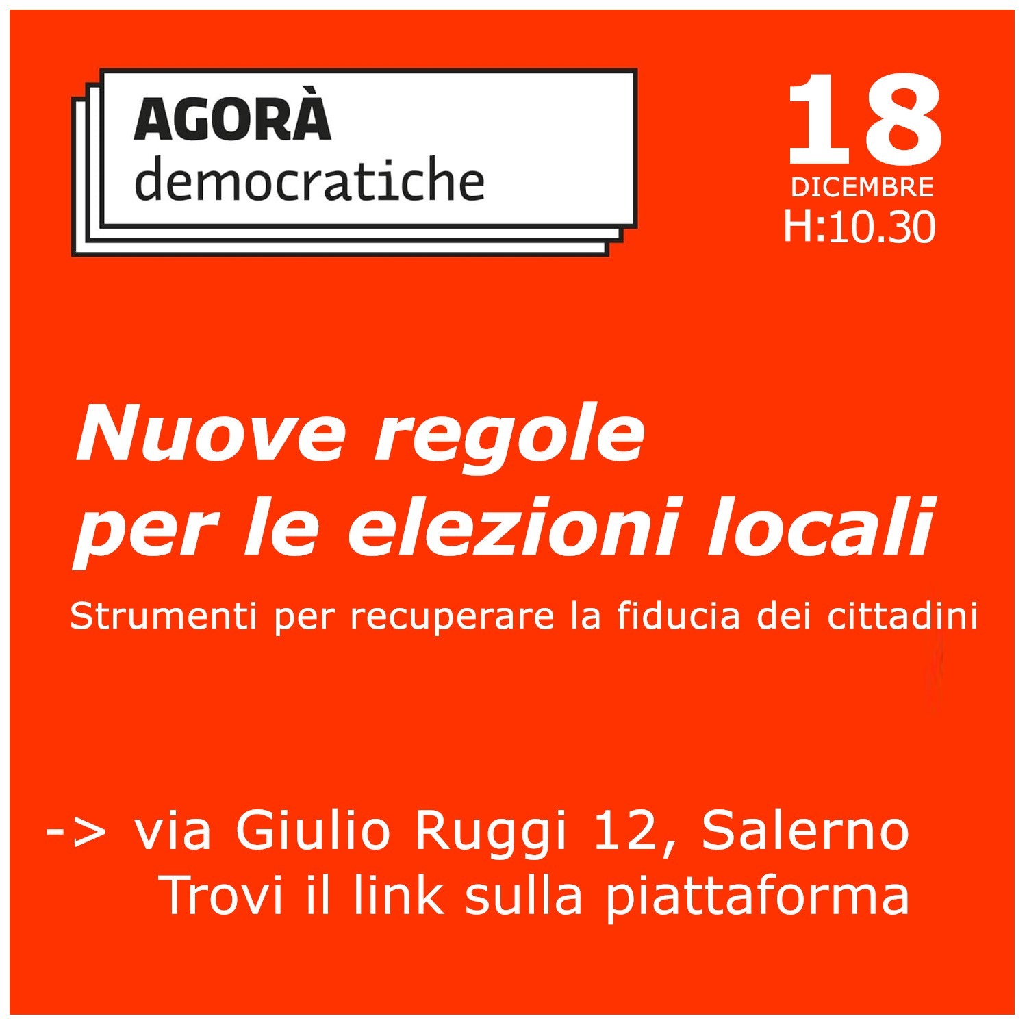 Nuove regole per le elezioni locali nei comuni al di sopra dei 15.000 abitanti