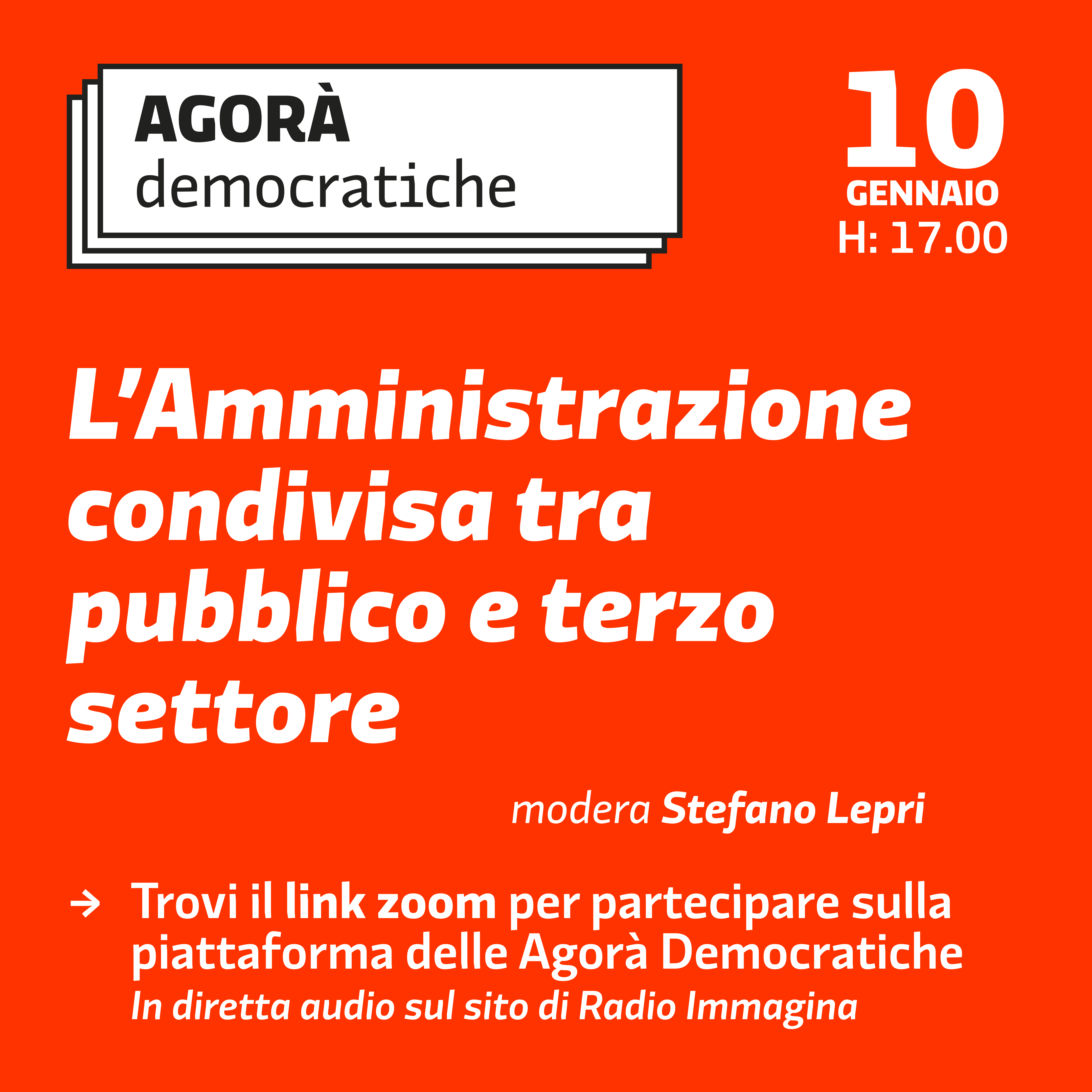 L’Amministrazione condivisa tra pubblico e terzo settore