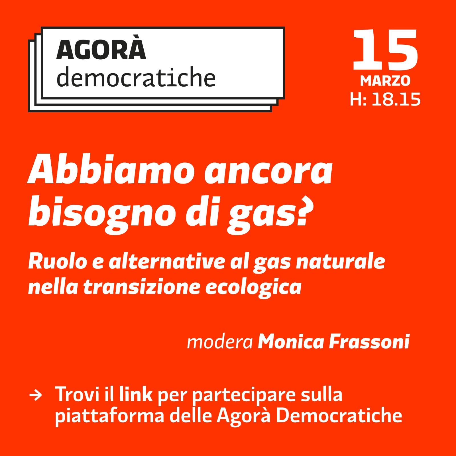 Abbiamo ancora bisogno di gas? Ruolo e alternative al gas naturale nella transizione ecologica