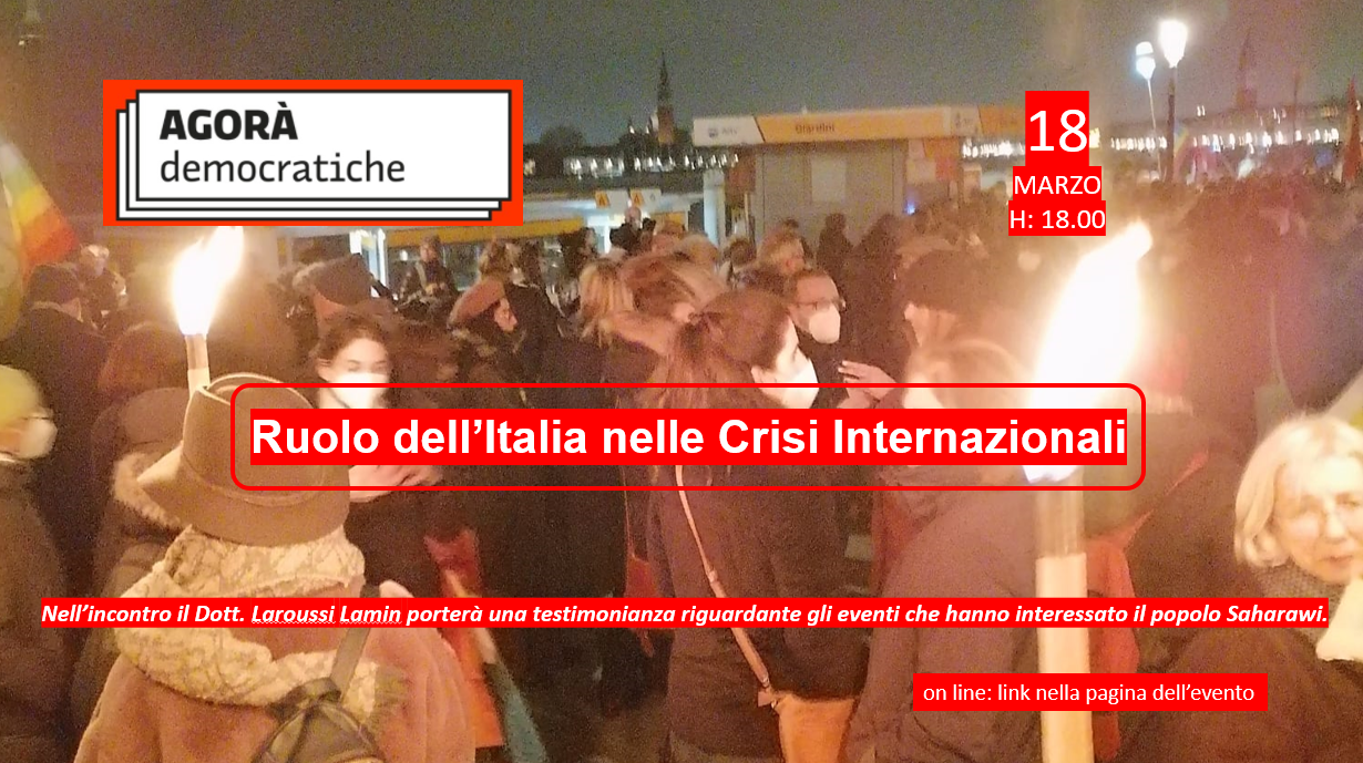 Ruolo dell’Italia nelle Crisi Internazionali