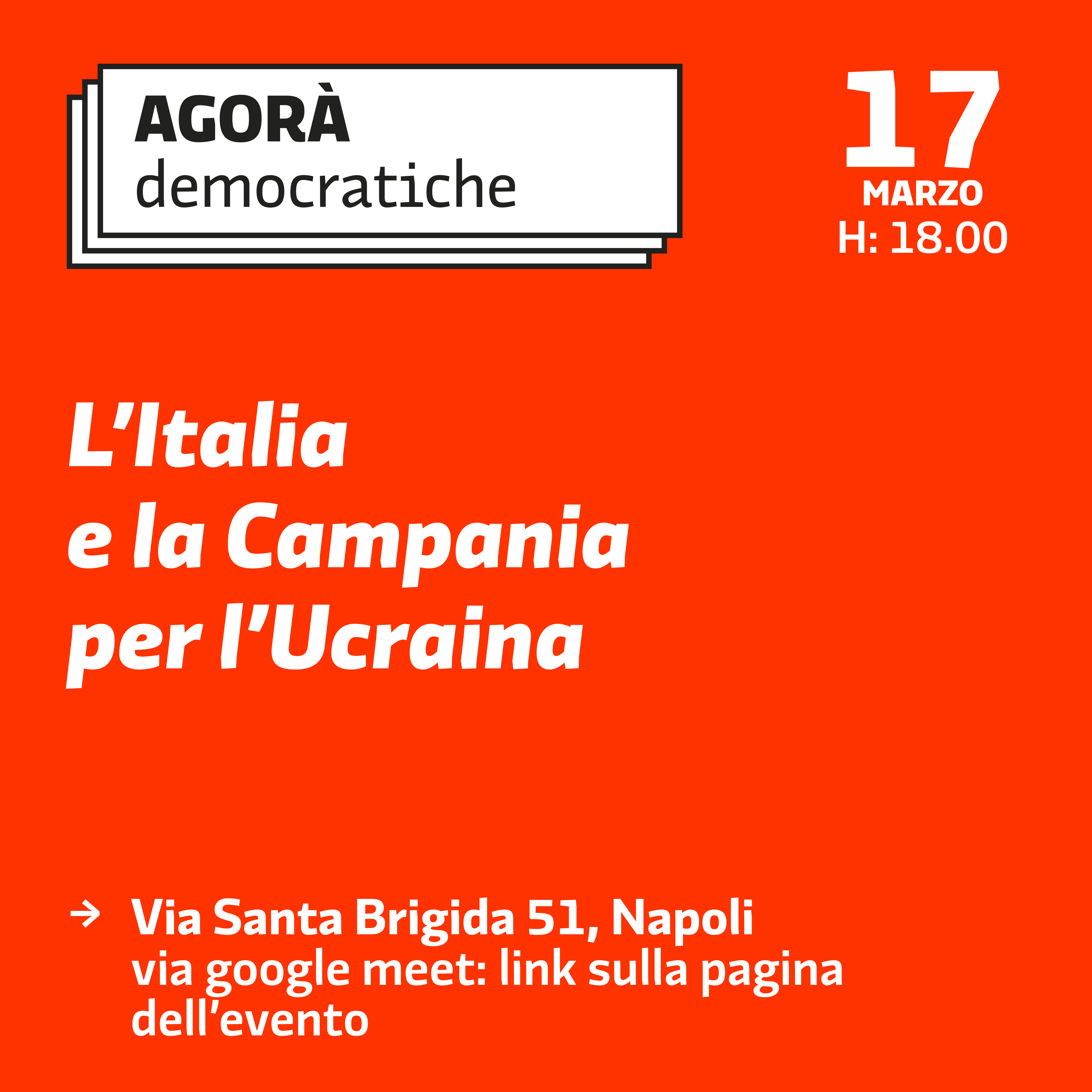 L'Italia e la Campania per l'Ucraina
