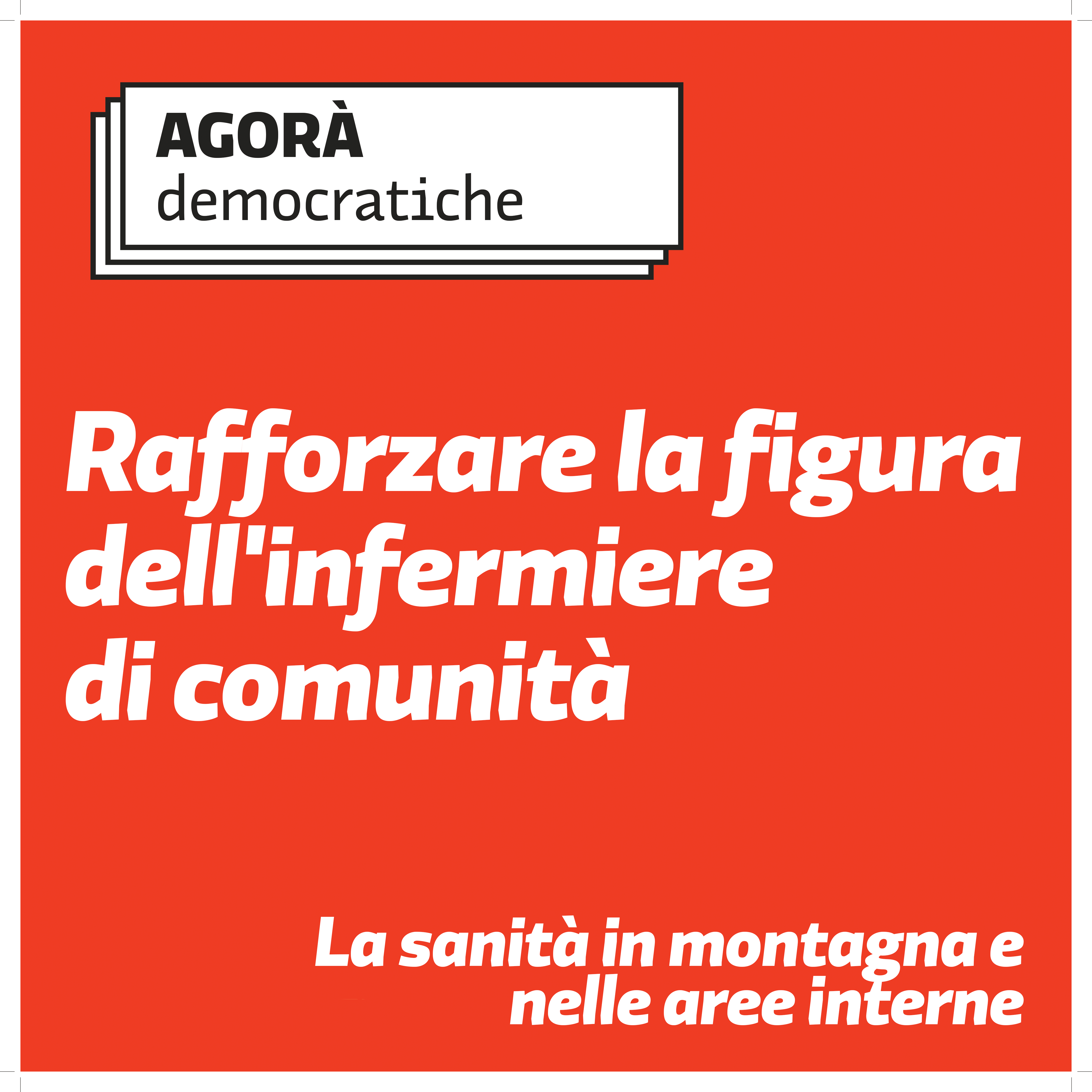 Rafforzare la figura dell'infermiere di comunità per ridurre le incombenze burocratiche dei medici di base.